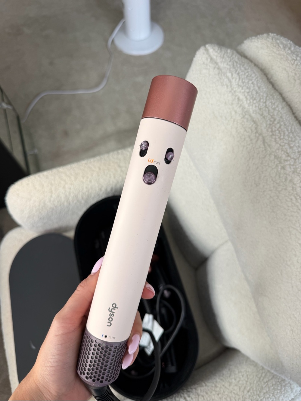 Pink and Rose Gold Dyson Air Wrap - Picture 2 of 9